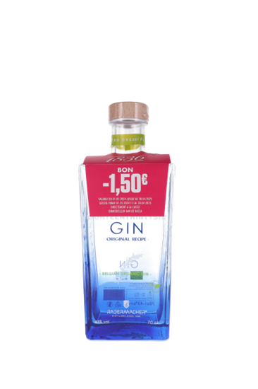 Image sur 1836 Belgian Organic Gin + Bon 1.5 € 43° 0.7L