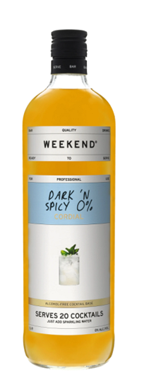 Image sur Weekend Dark 'N Spicy 0% (Cordial)  1L