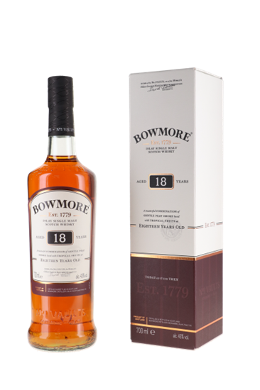 Image sur Bowmore 18 Years 43° 0.7L