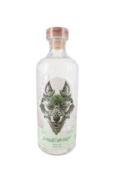 Image sur Lone Wolf Cactus and Lime Gin 38° 0.7L