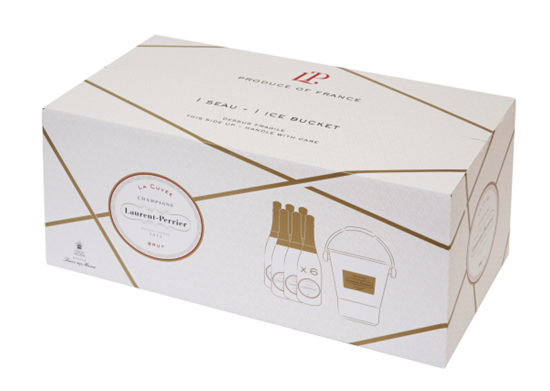 Image sur Laurent Perrier La Cuvée 6 bouteilles + 1 Seau 12° 4.5L