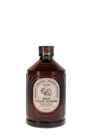 Image sur Bacanha Sirop Brut Fleur de Sureau  0.4L