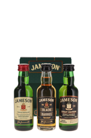 Image sur Jameson Tripack (Stout Edition, Black Barrel, Triple Distilled) 40° 0.15L