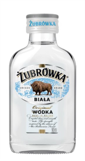 Image sur Zubrowka Biala Flask 37.5° 0.09L