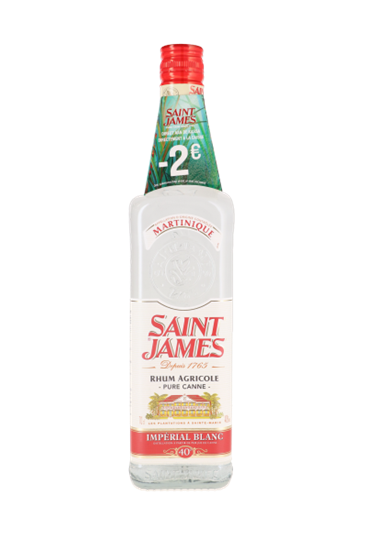 Image sur Saint James Imperial Blanc + Bon 2 € 40° 0.7L